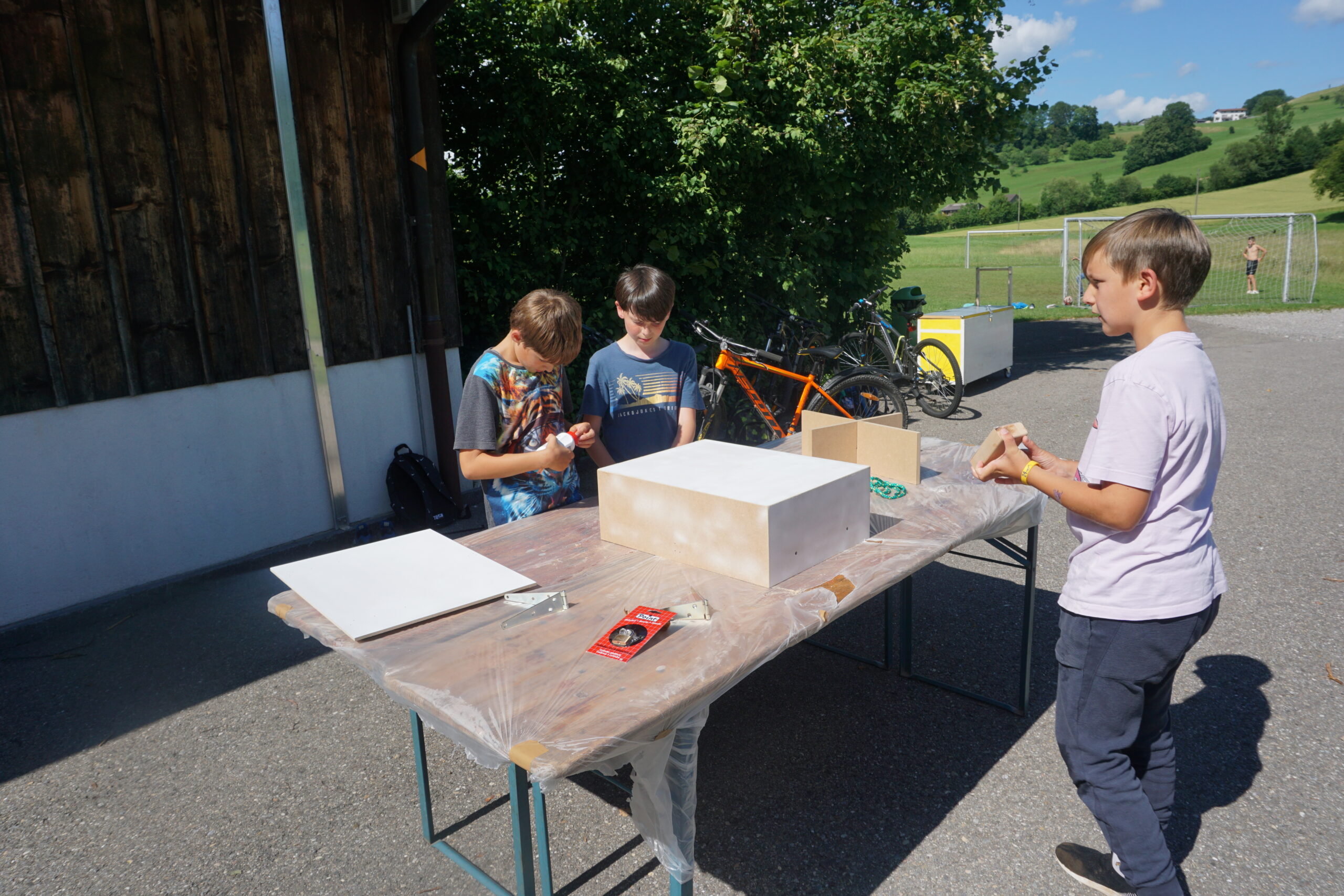 Erstellung Kiosk-Kiste